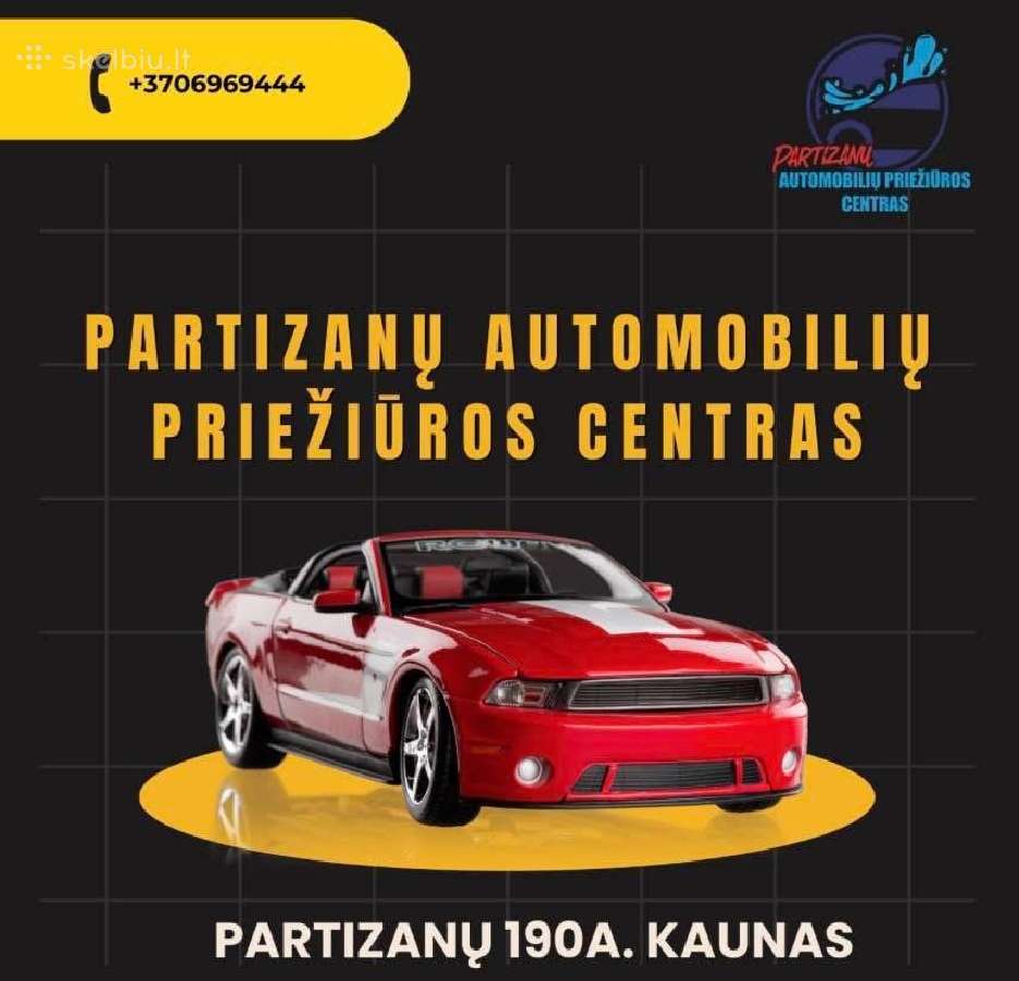 Variklio ir dugno, detalių plovimas