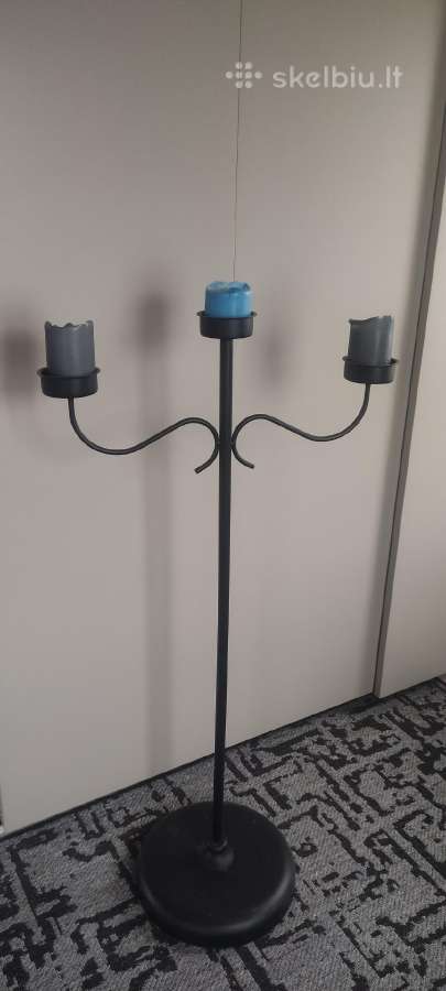 Žvakidė, Metaline 115 cm aukščio