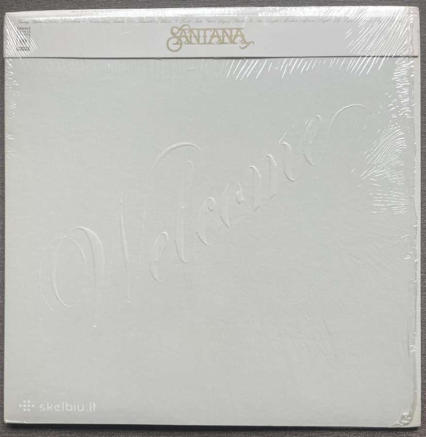 Santana Welcome vinilas Japonija