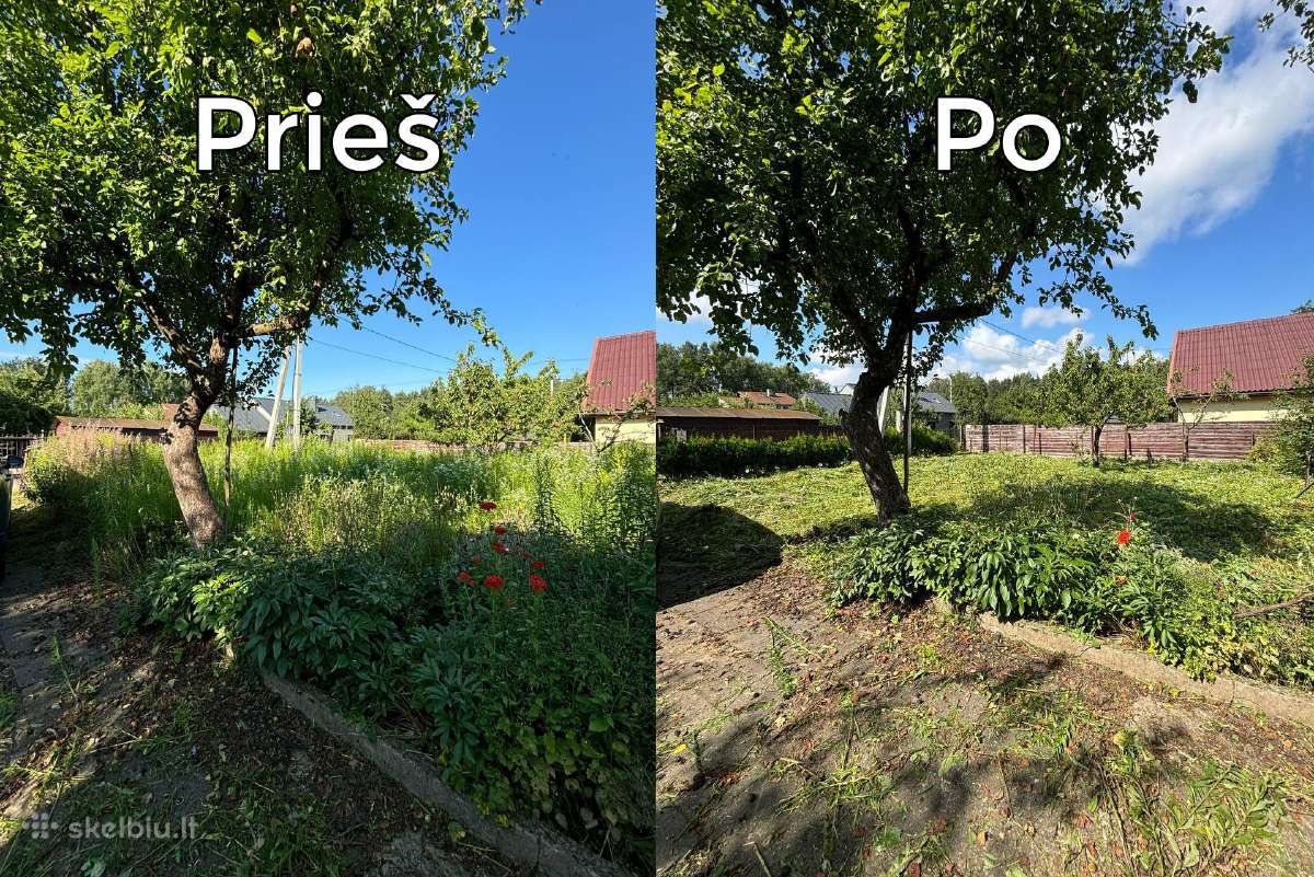 Žolės pjovimas Vilniuje ir Vilniaus rajone - nuotraukos Nr. 15