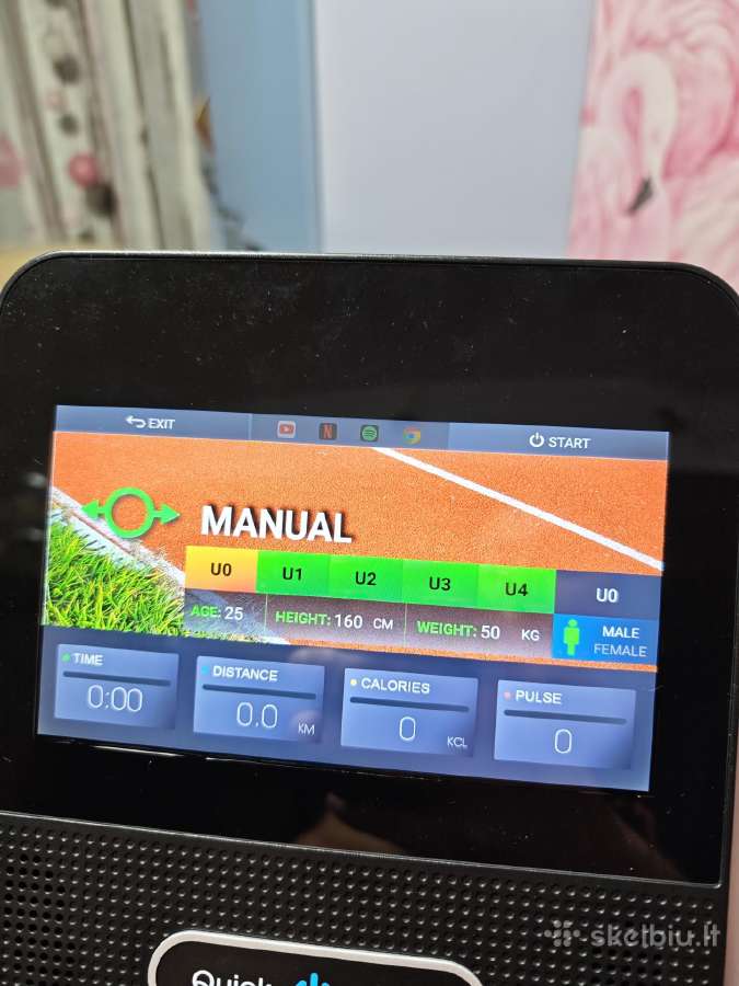 Elepsinis treniruoklis incondi Et800i su Android - nuotraukos Nr. 14