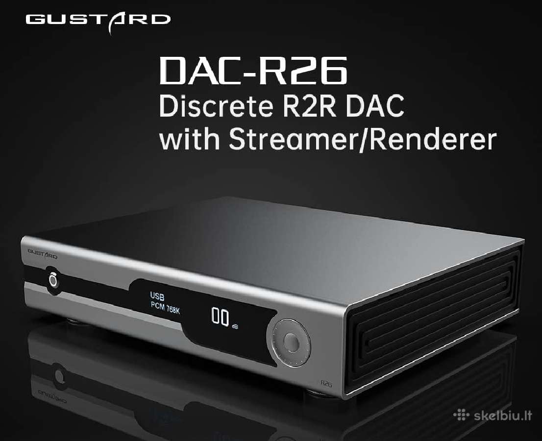Gustard Audalytic Dr70 R2r Streaming Dac - nuotraukos Nr. 3