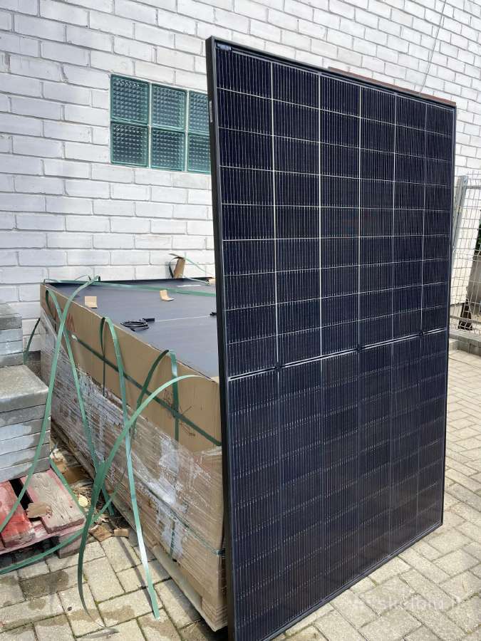 Dvipusiai saulės Moduliai Full Black 450w - nuotraukos Nr. 4
