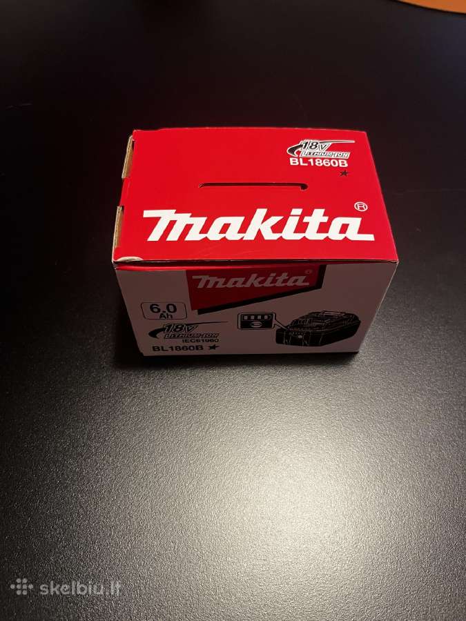 Parduodami nauji Makita akumuliatoriai (baterijos) - nuotraukos Nr. 2