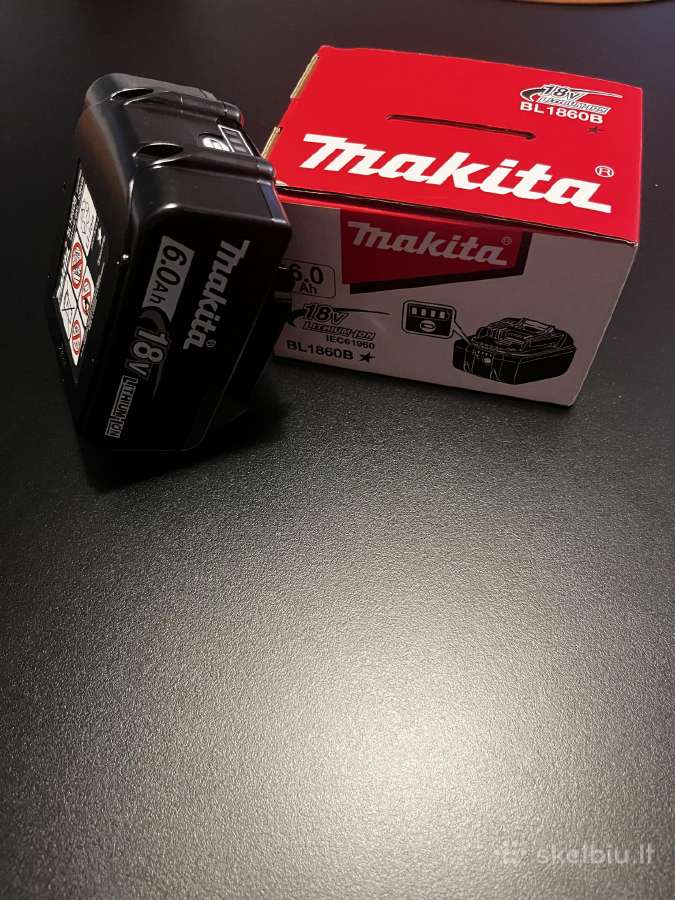 Parduodami nauji Makita akumuliatoriai (baterijos) - nuotraukos Nr. 4
