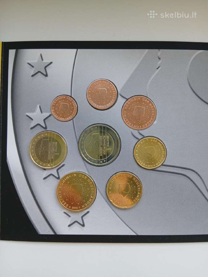 Nyderlandai 2010 Bu eur rinkinys