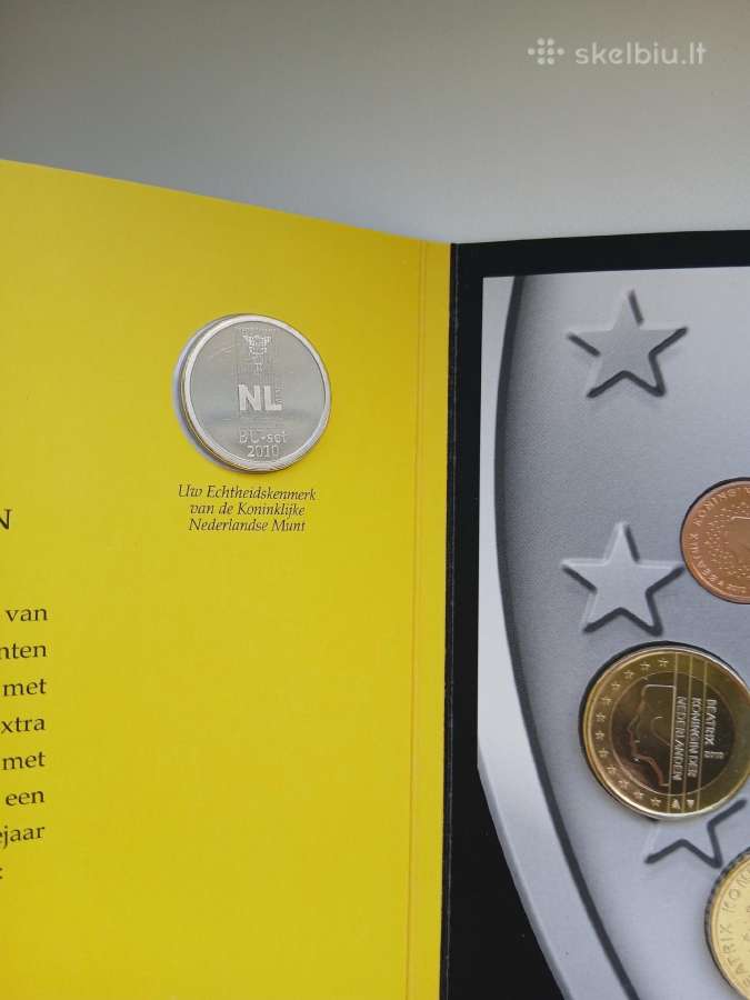Nyderlandai 2010 Bu eur rinkinys - nuotraukos Nr. 3