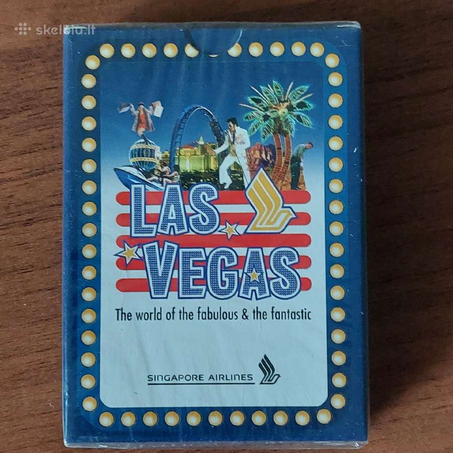Kortos Singapure Airlines / Las Vegas - nuotraukos Nr. 2