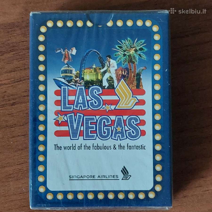 Kortos Singapure Airlines / Las Vegas - nuotraukos Nr. 10