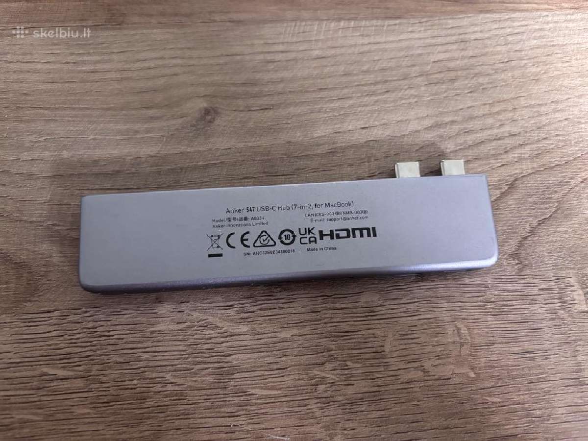 Anker 547 - Hub - Usb-c Hdmi MacBook - nuotraukos Nr. 2