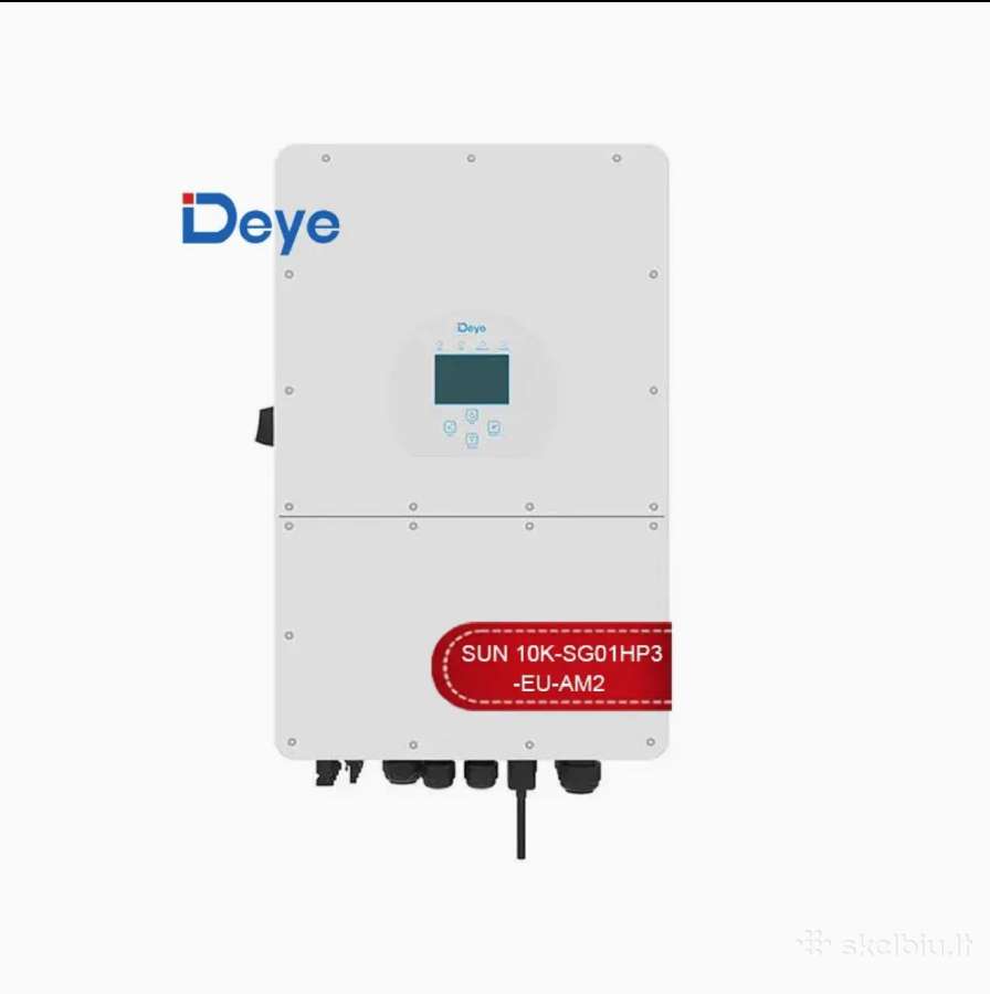 Deye Sun-10k-sg01hp3-eu-am2 hibridinis 10kw