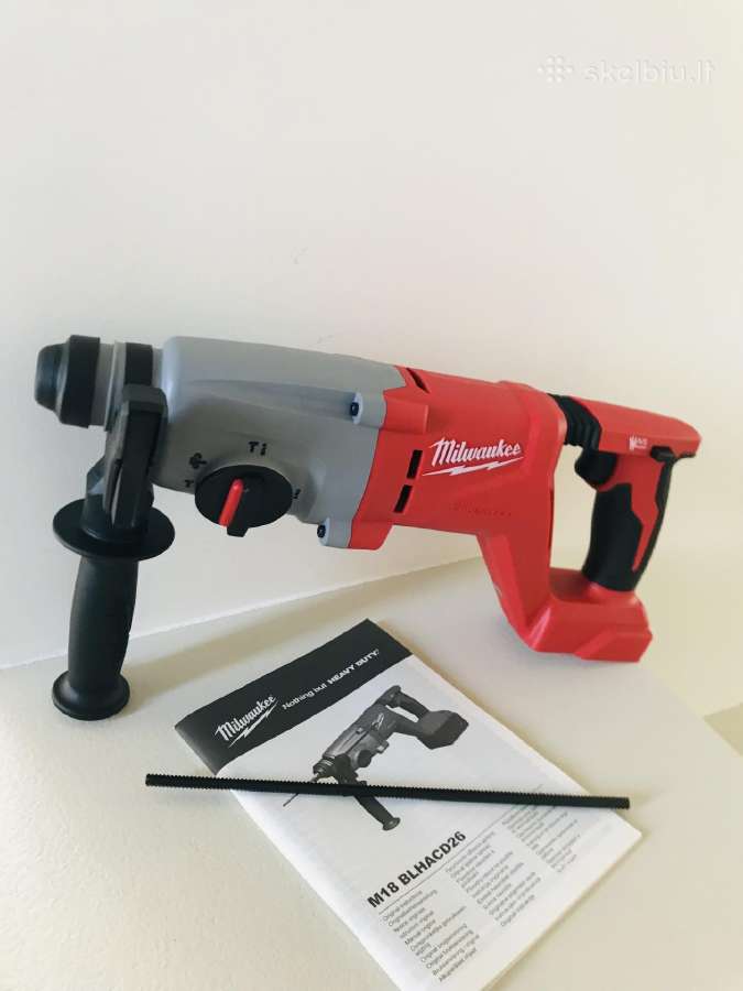 Nauji Originalus Milwaukee M18 / M12 Perforatoriai - nuotraukos Nr. 7