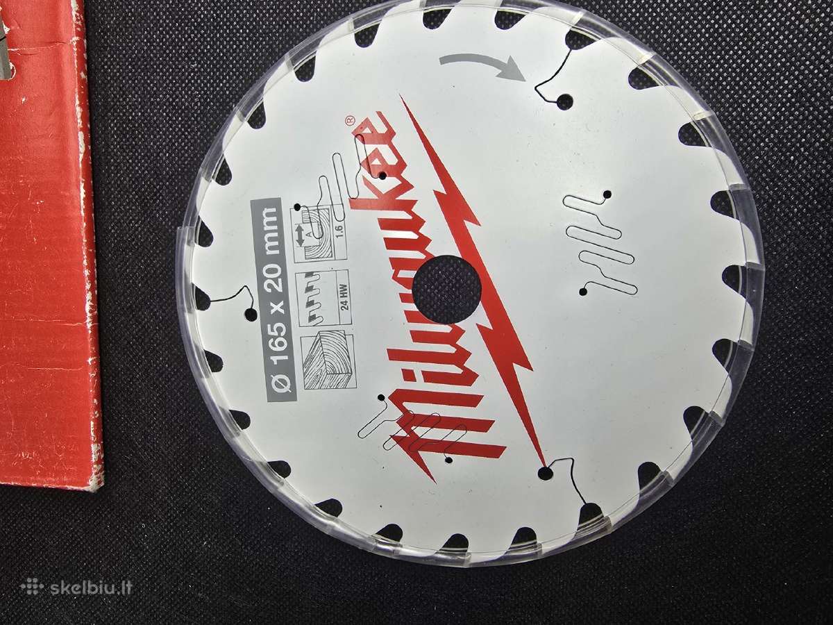 Milwaukee medzio, metalo ir kiti diskiniai pjuklai - nuotraukos Nr. 6