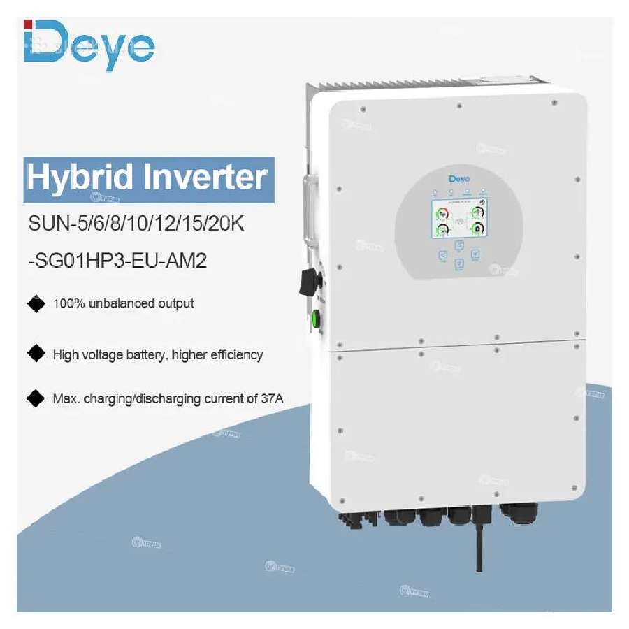 Deye Sun-20k-sg01hp3-eu-am2 hibridinis 20kw