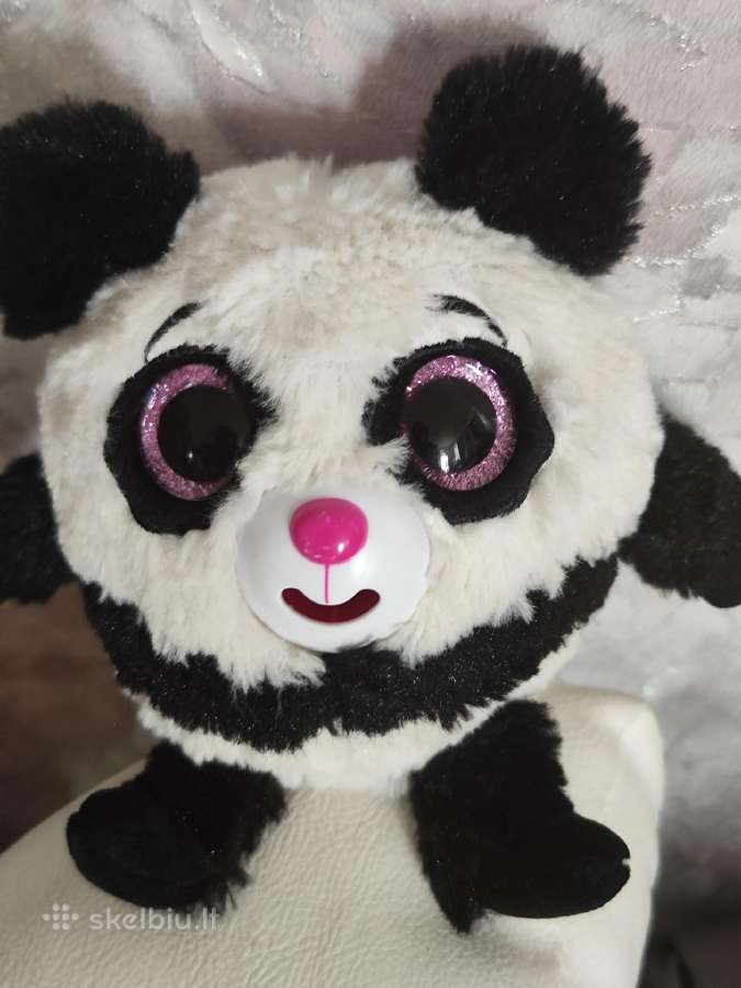 Meškutė panda mechaninė! Nereikia elementų rodo