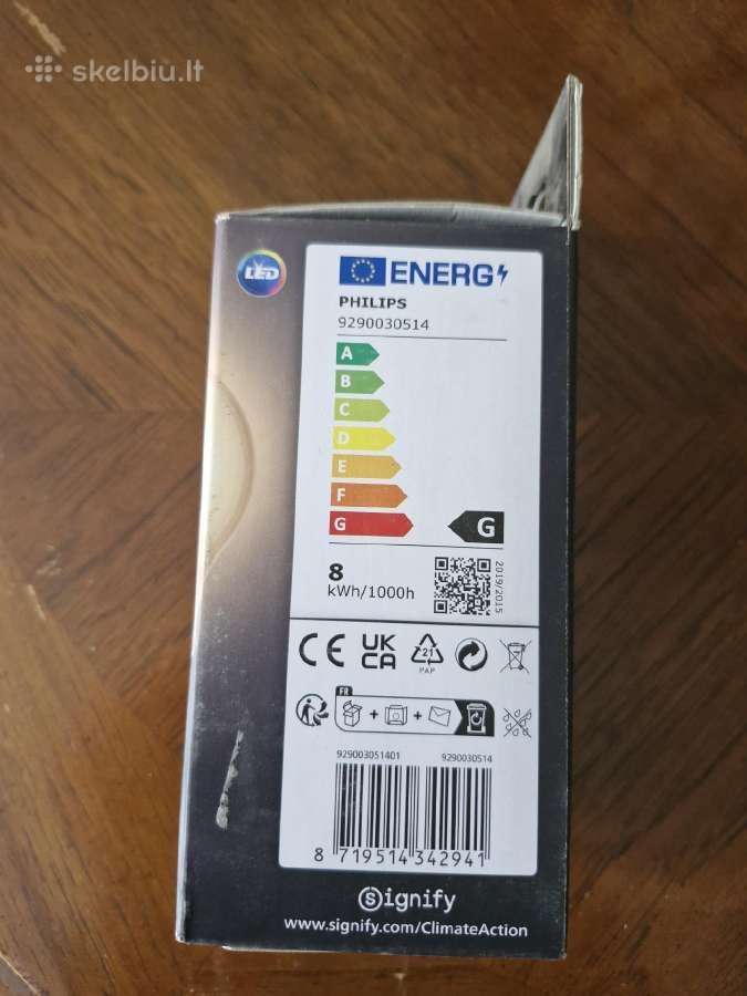 Philips Hue White Filament E27 išmanioji lemputė - nuotraukos Nr. 4