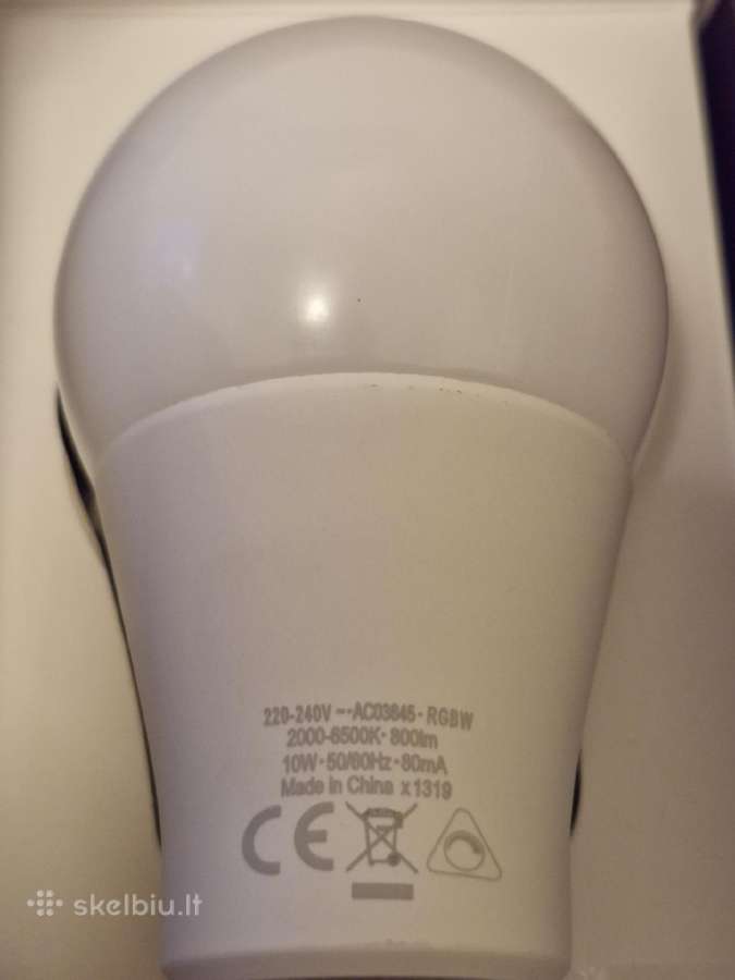 Ledvance Smart+ Rgbw Zigbee E27 išmanioji lemputė - nuotraukos Nr. 4