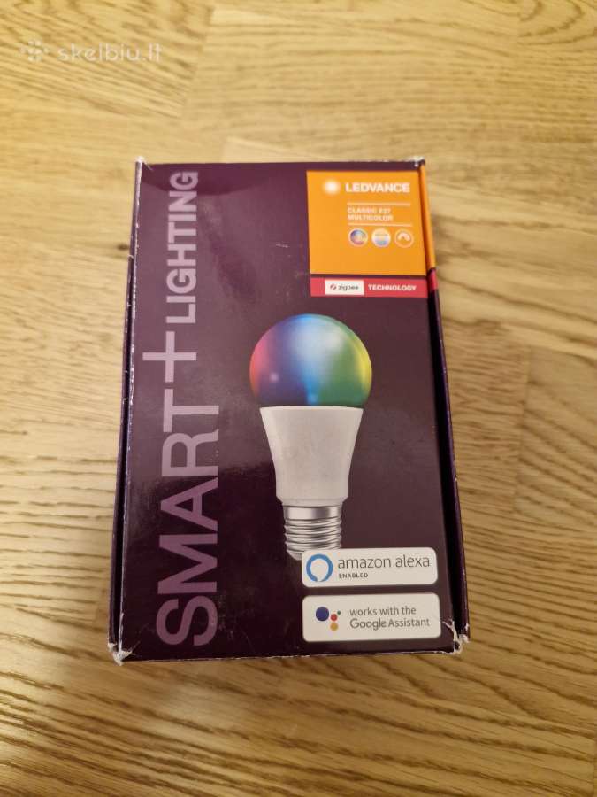 Ledvance Smart+ Rgbw Zigbee E27 išmanioji lemputė