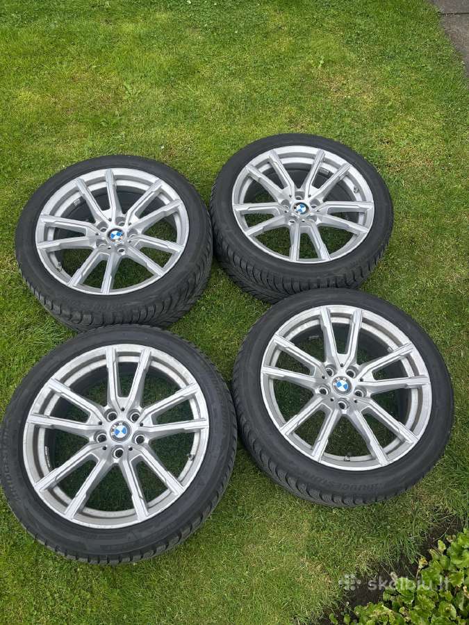 Originalūs Bmw R18 ratlankiai su Bridg. padangomis - Skelbiu.lt