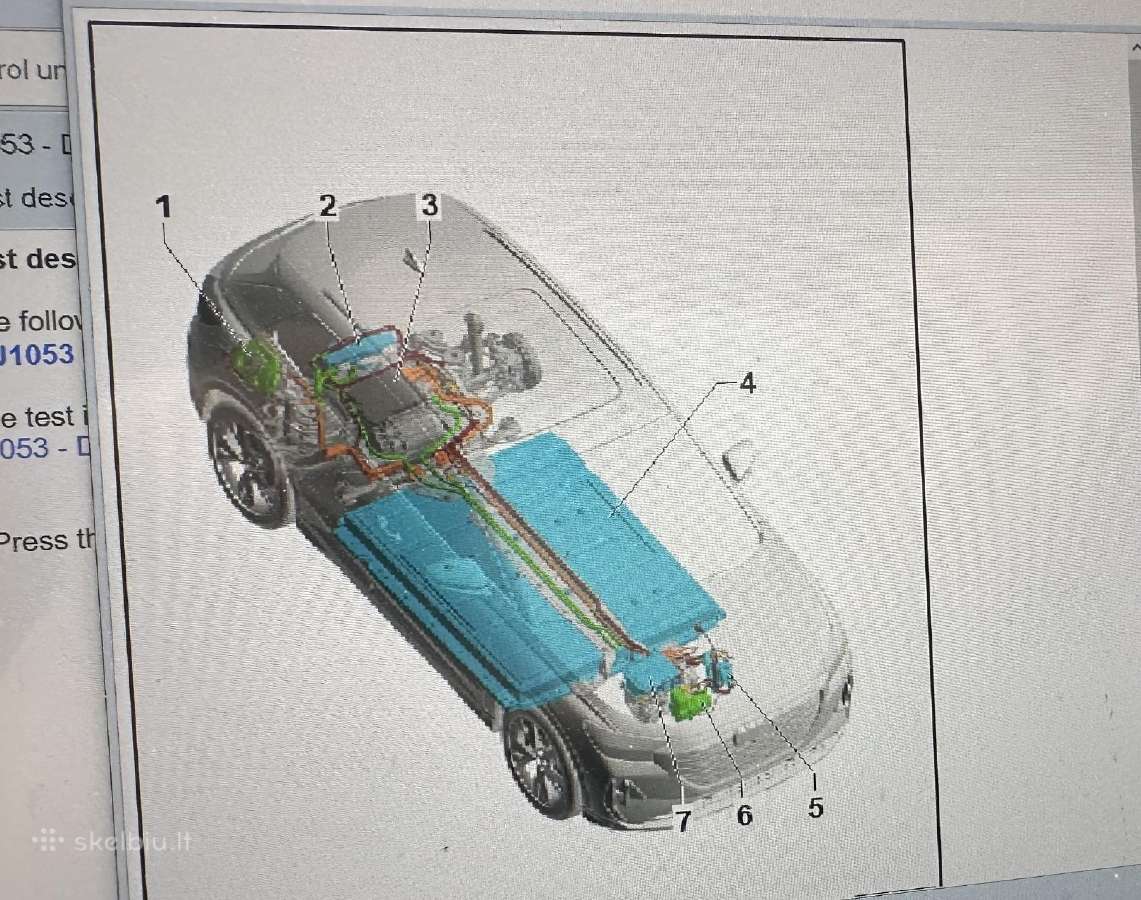 Elektromobilių remontas po avarijos crash Ev Hv - nuotraukos Nr. 5