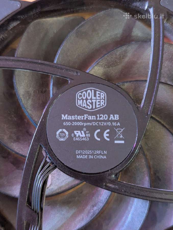 Coolermaster masterfan 120 Ab - nuotraukos Nr. 2