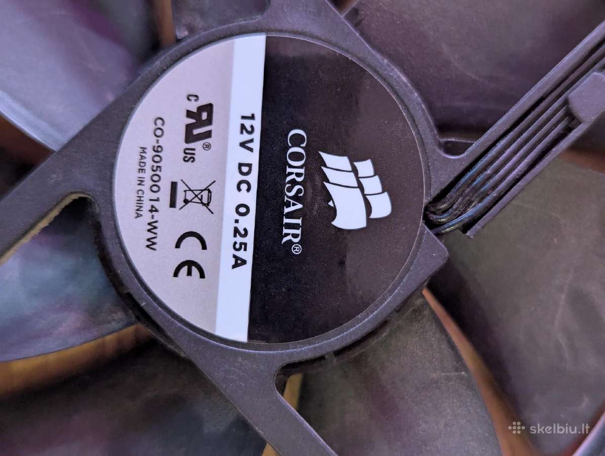Corsair sp120 high static Pwm fenai radiatoriams - nuotraukos Nr. 2