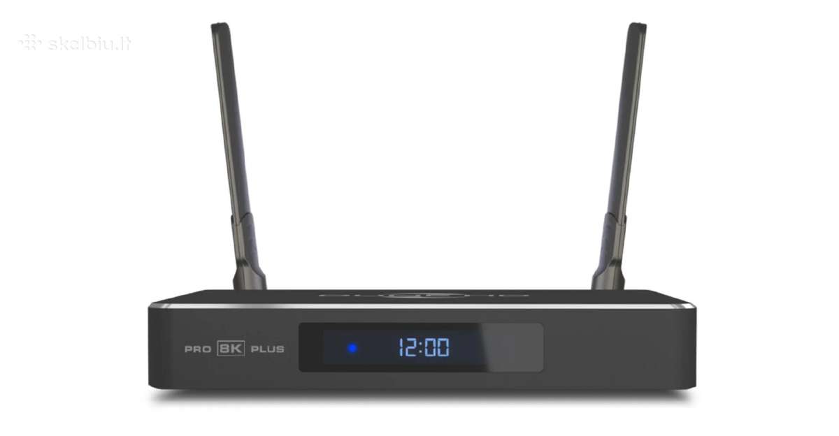 Dune Pro 8k Plus + R3 remote media grotuvas naujas