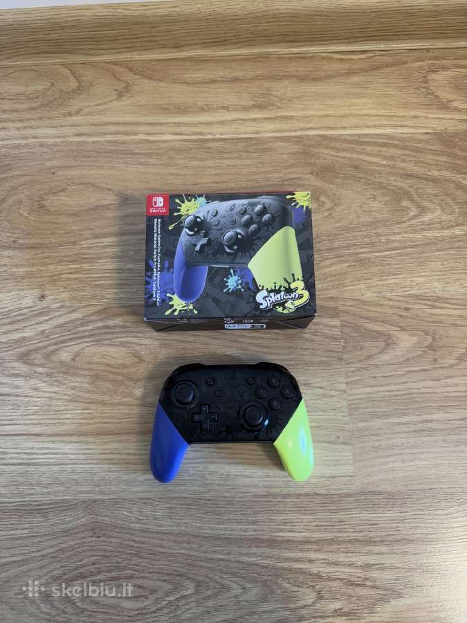 Nintendo Switch Pro Splatoon pultelis