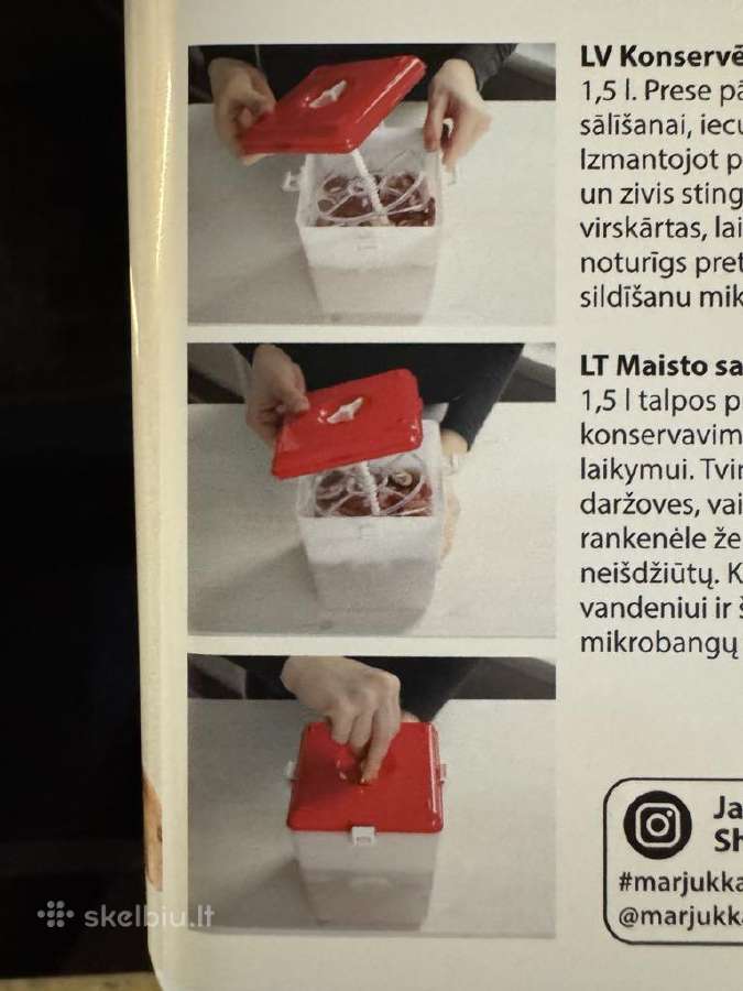 Suomiškas rauginimo indas Marjukka - nuotraukos Nr. 3
