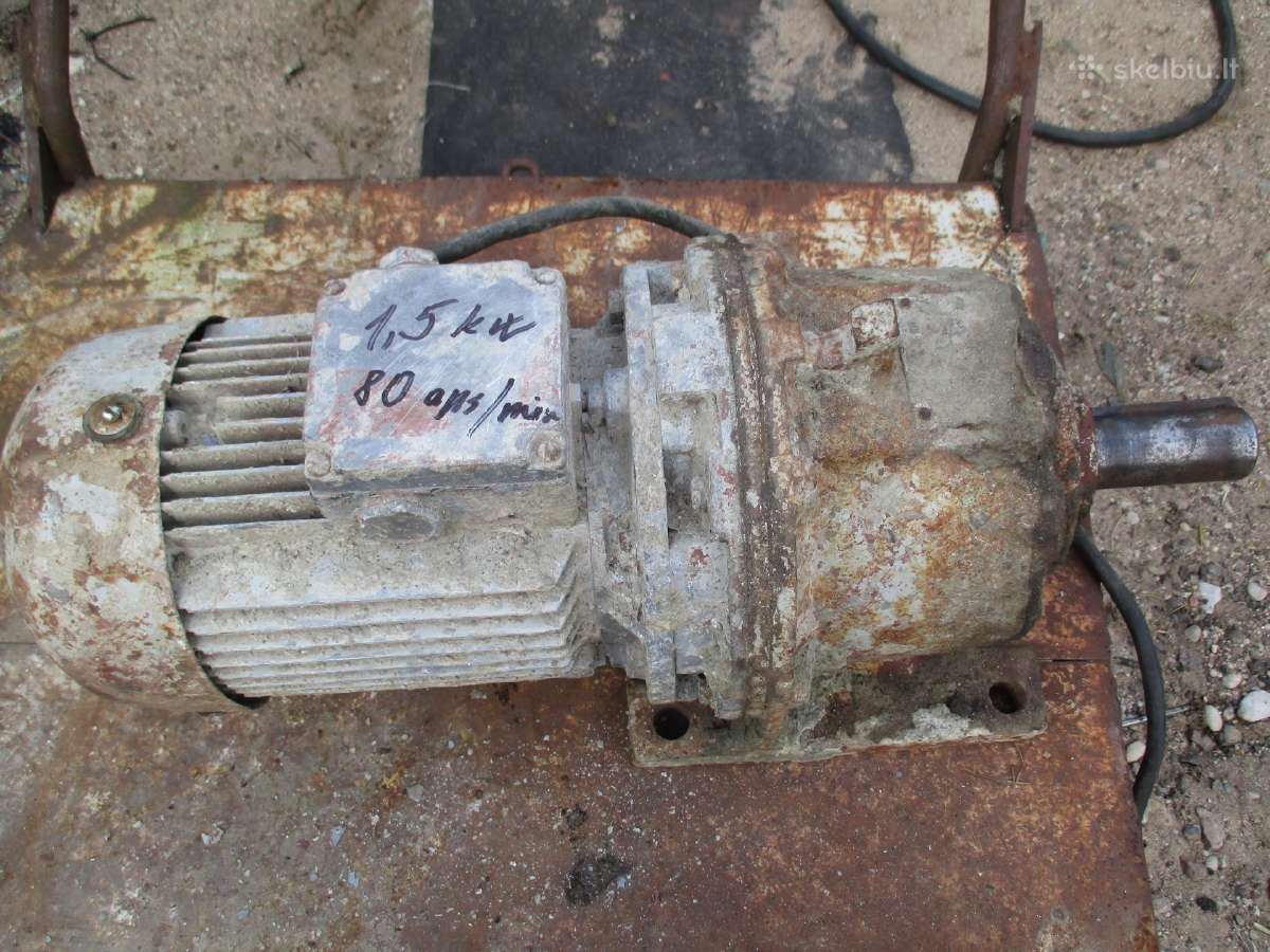Parduodu el. variklius 15kw,1460aps. Ir kitokius. - nuotraukos Nr. 3