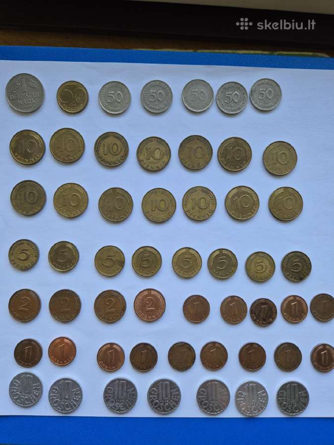 Monetos Vokietija Austrija