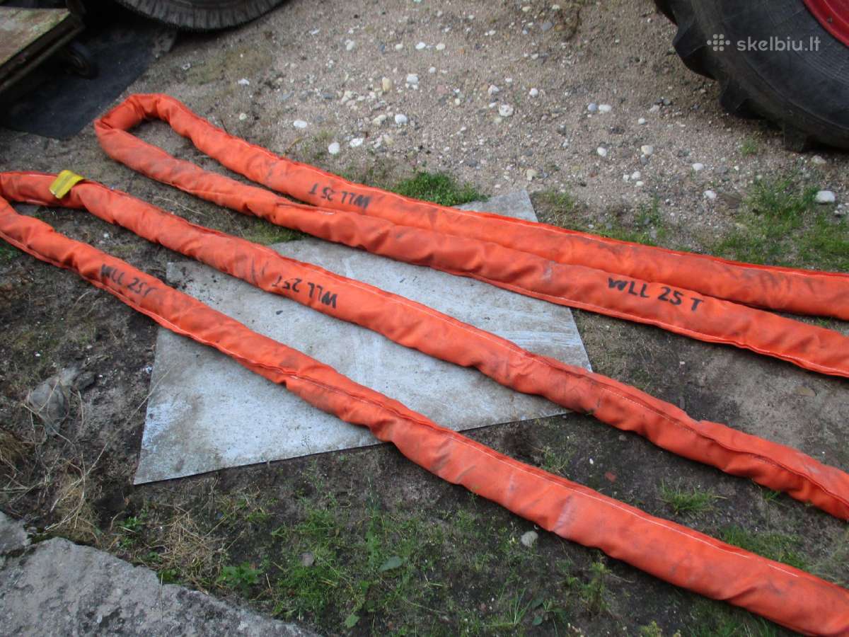 Parduodu poliesterio diržus Wll 25000kg - nuotraukos Nr. 2