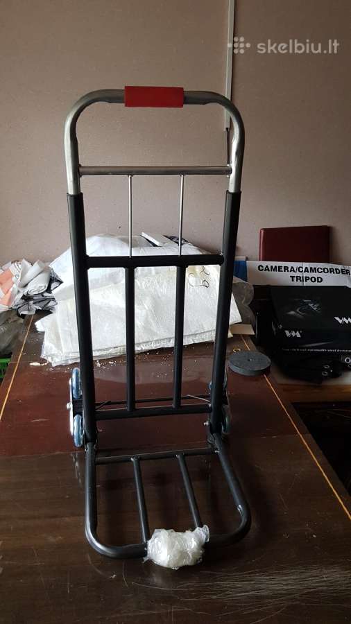 Transportavimo vezimelis su ratukais svoriams vezt - nuotraukos Nr. 9