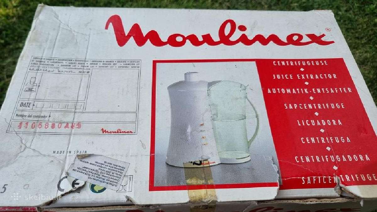Sulčiaspaudė Moulinex Av5 - nuotraukos Nr. 5