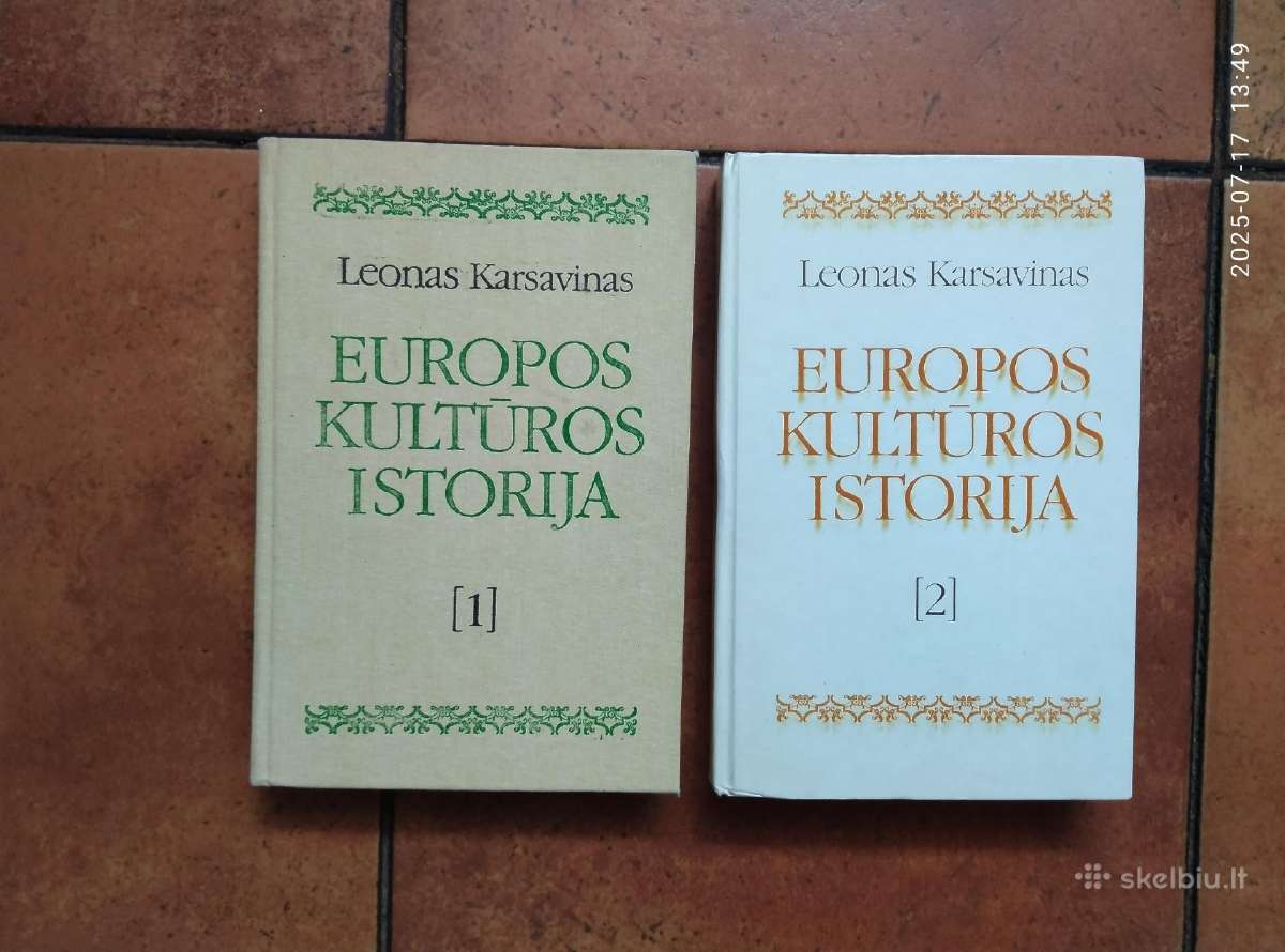 L. Karsavinas "Europos kultūros istorija" 1990 m. - nuotraukos Nr. 2