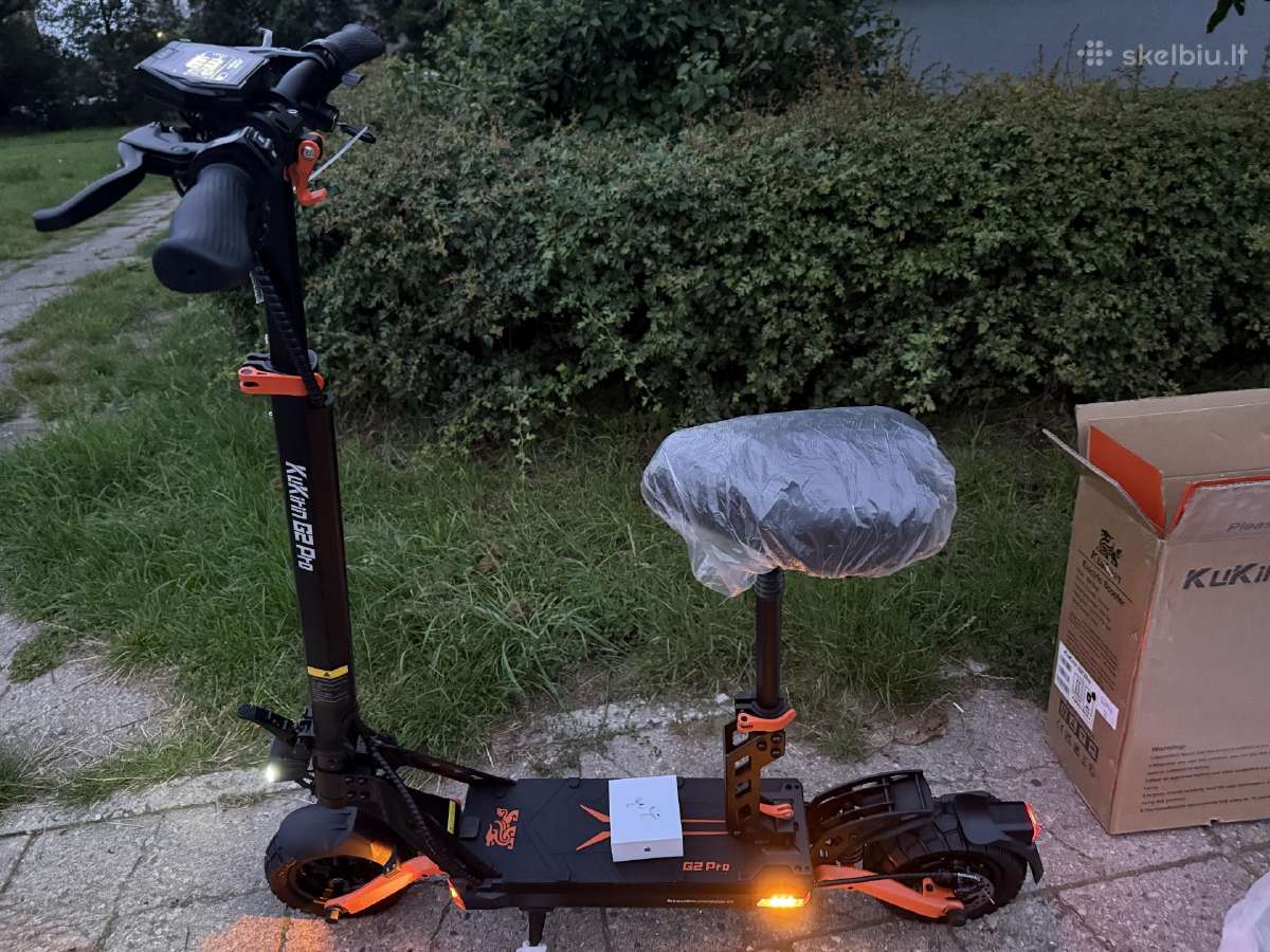 Kukirin G2 Pro (1000w, 45kmh) (Naujas) + Dovana - nuotraukos Nr. 6