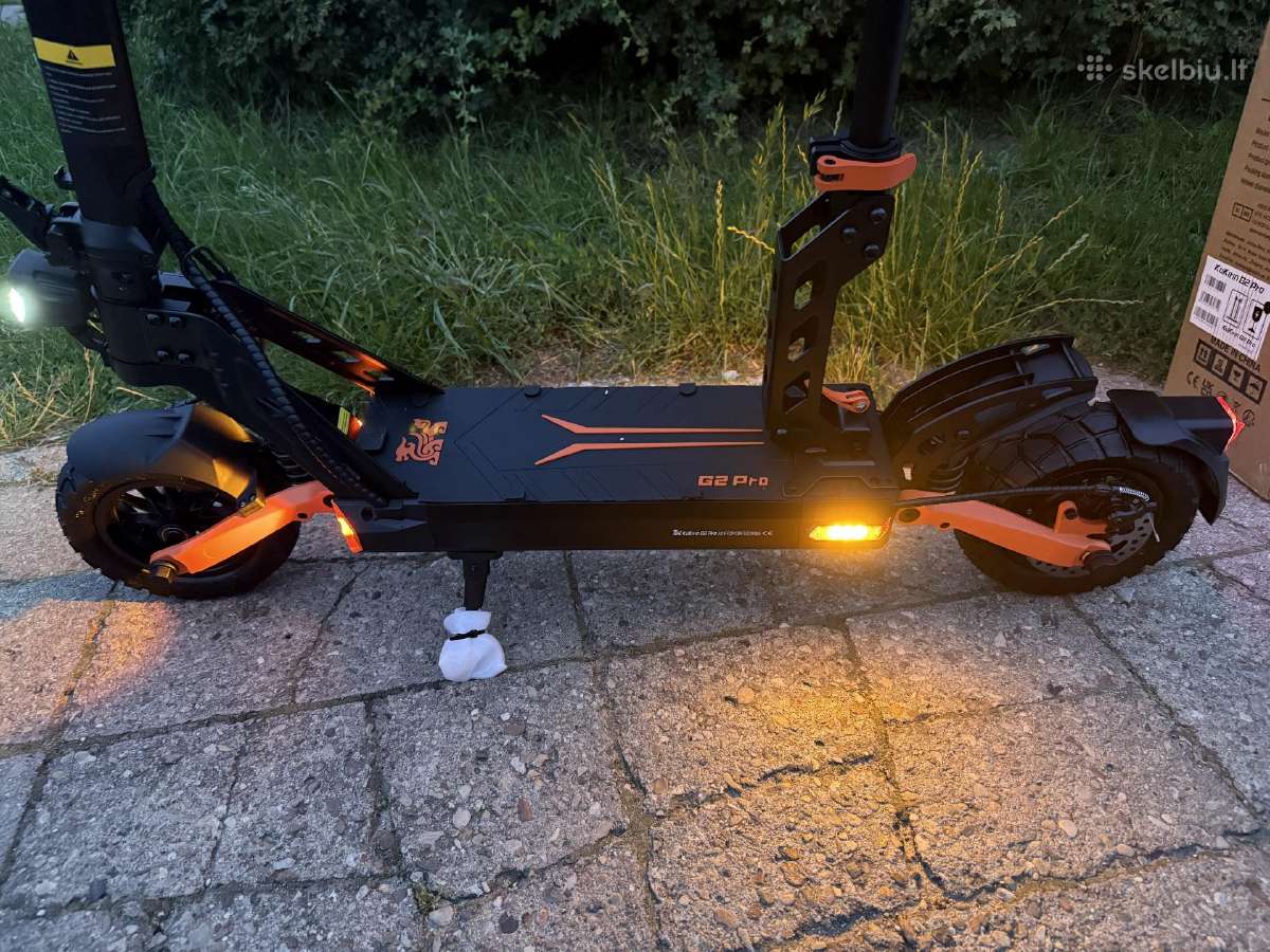 Kukirin G2 Pro (1000w, 45kmh) (Naujas) + Dovana - nuotraukos Nr. 9
