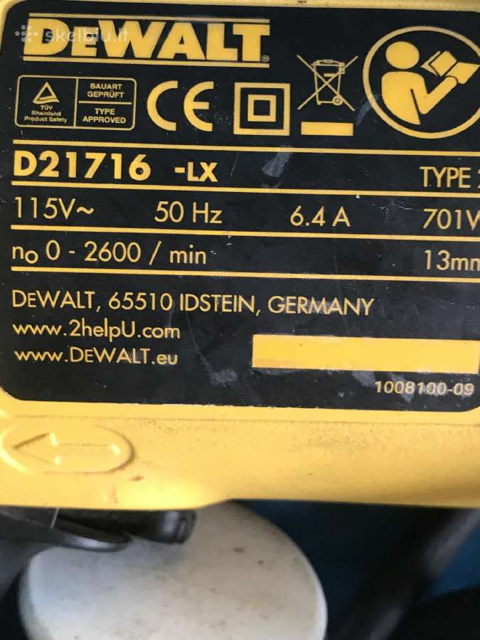 Dewalt - nuotraukos Nr. 3