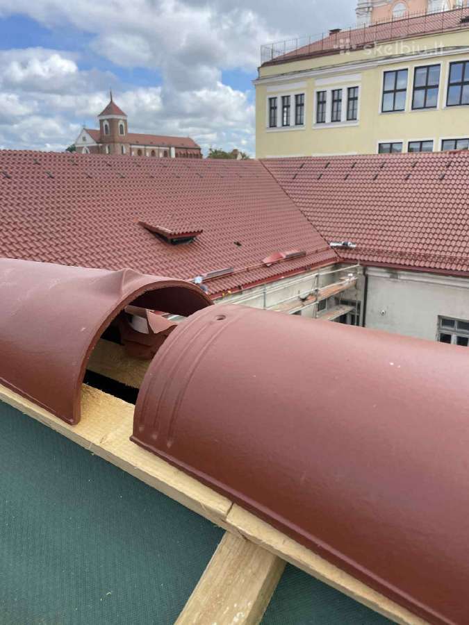 Stogdengiai- šlaitinių stogų dengimas, renovacija - nuotraukos Nr. 13
