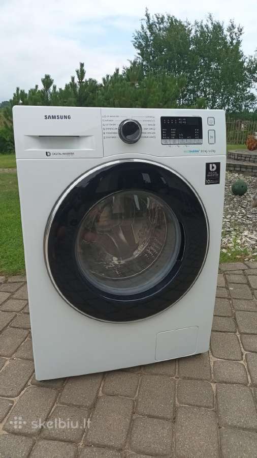 Samsung skalbyklė-džiovyklė 8kg/6kg - nuotraukos Nr. 2
