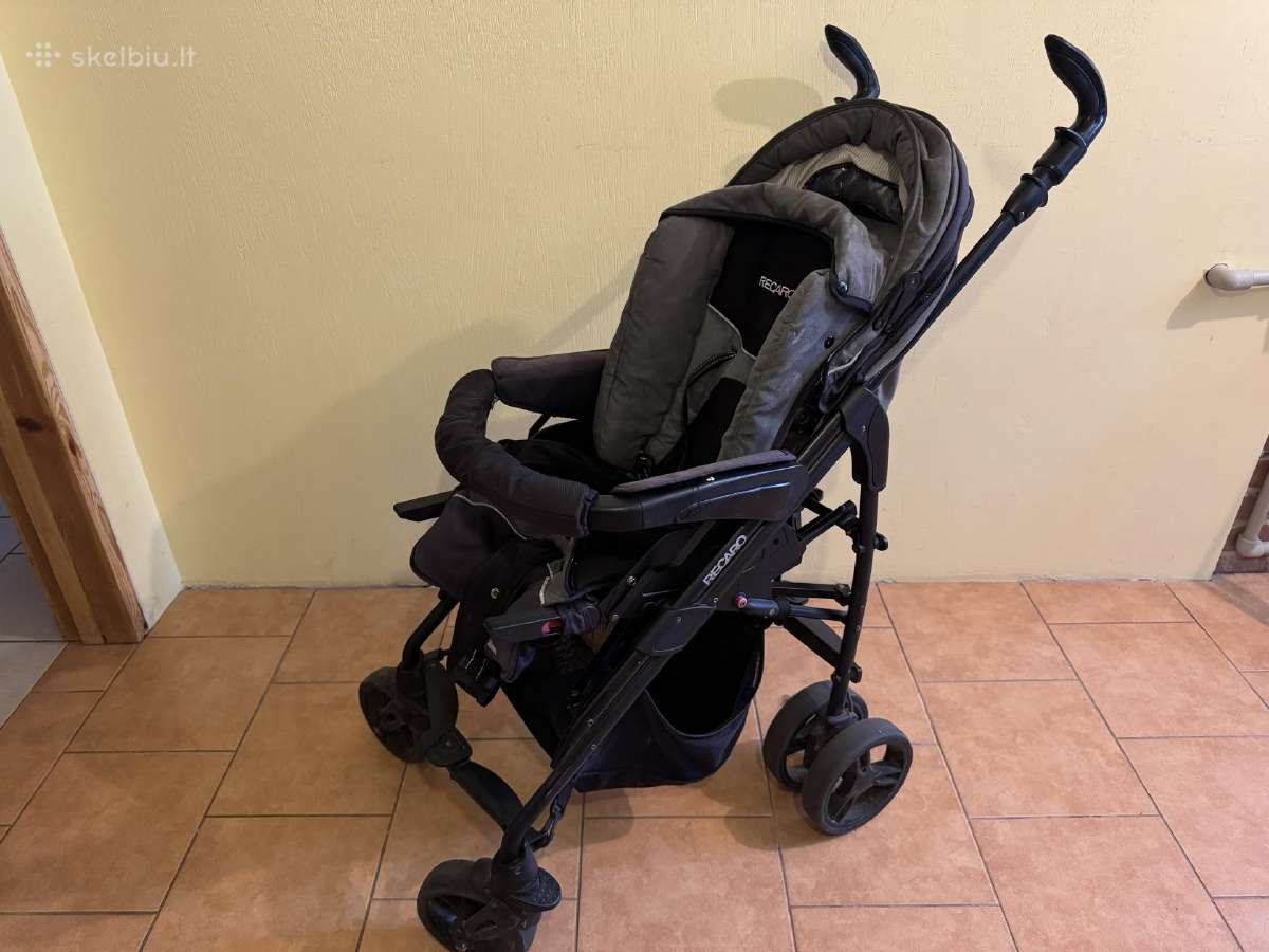 Recaro Akuna vežimėlis su autokėdute ir lopšiu - nuotraukos Nr. 2