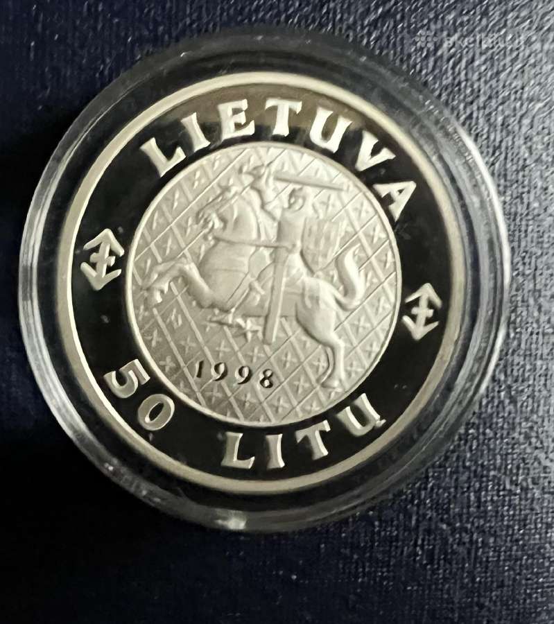 1998m. 50 Litu- Algirdas- - nuotraukos Nr. 6