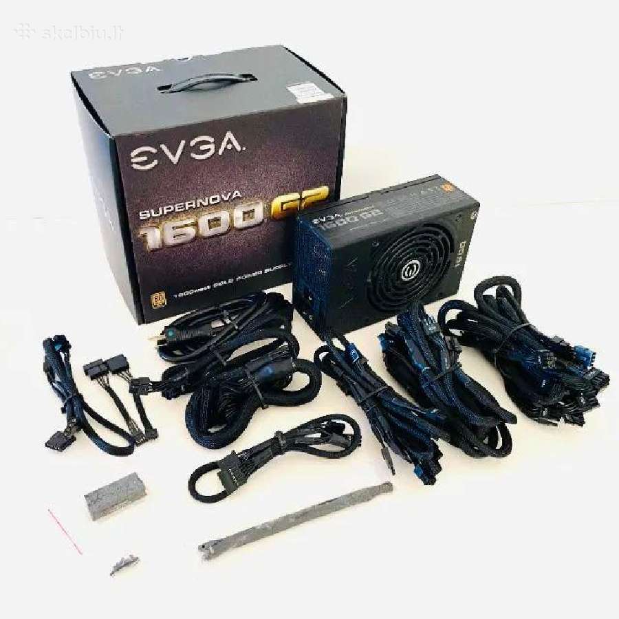 Psu Maitinimo blokas Evga Supernova 1600w G2 - nuotraukos Nr. 2
