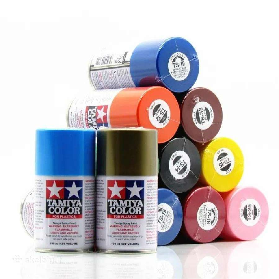 Tamiya Lexan purškiami dažai – Ps serija