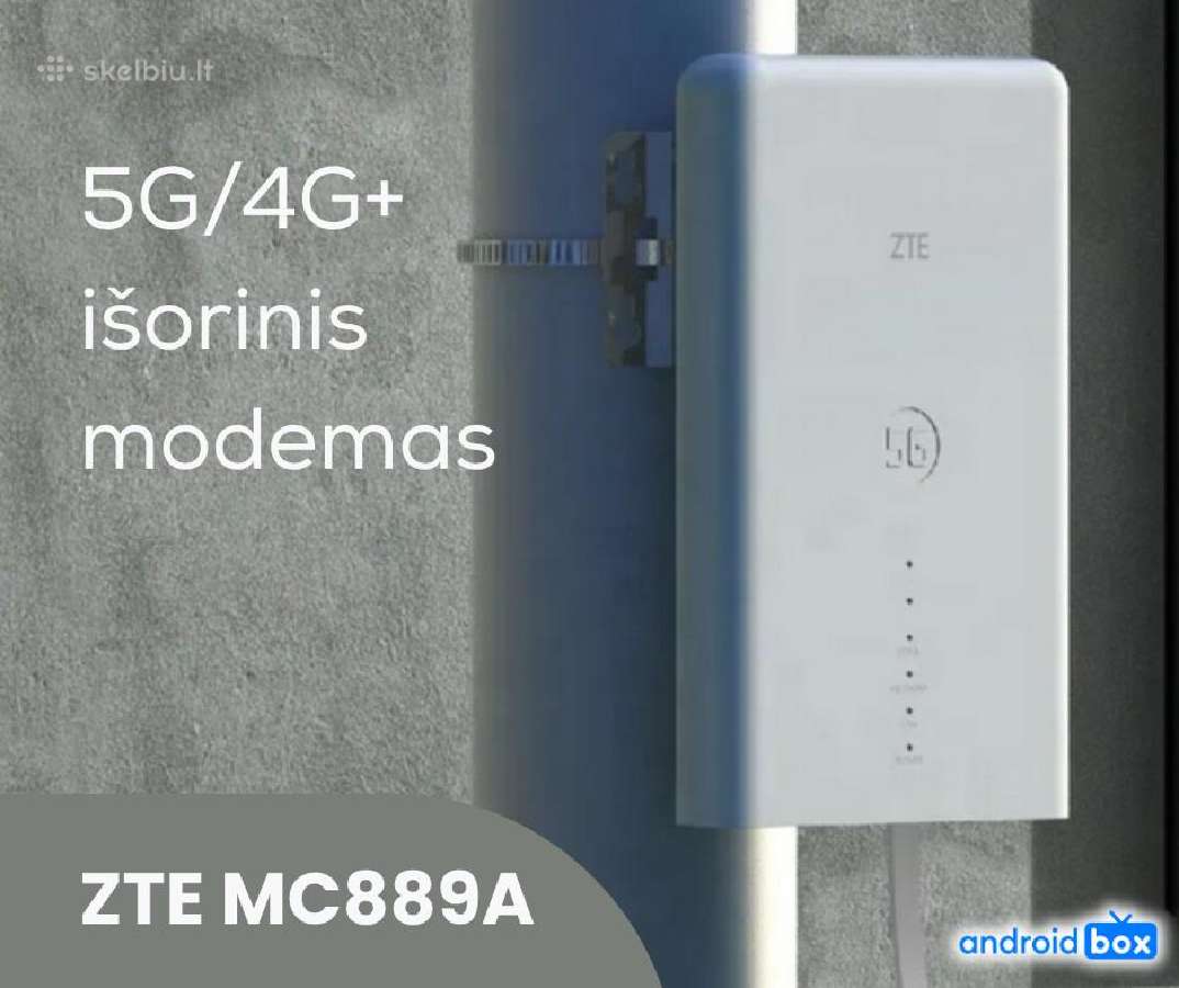 5G/4G+ aukštos kokybės išorinis modemas Zte Mc889a - nuotraukos Nr. 5