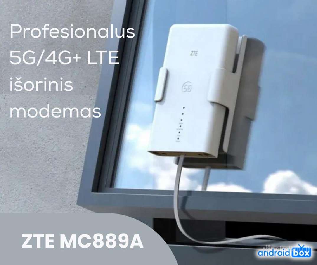 5G/4G+ aukštos kokybės išorinis modemas Zte Mc889a - nuotraukos Nr. 5