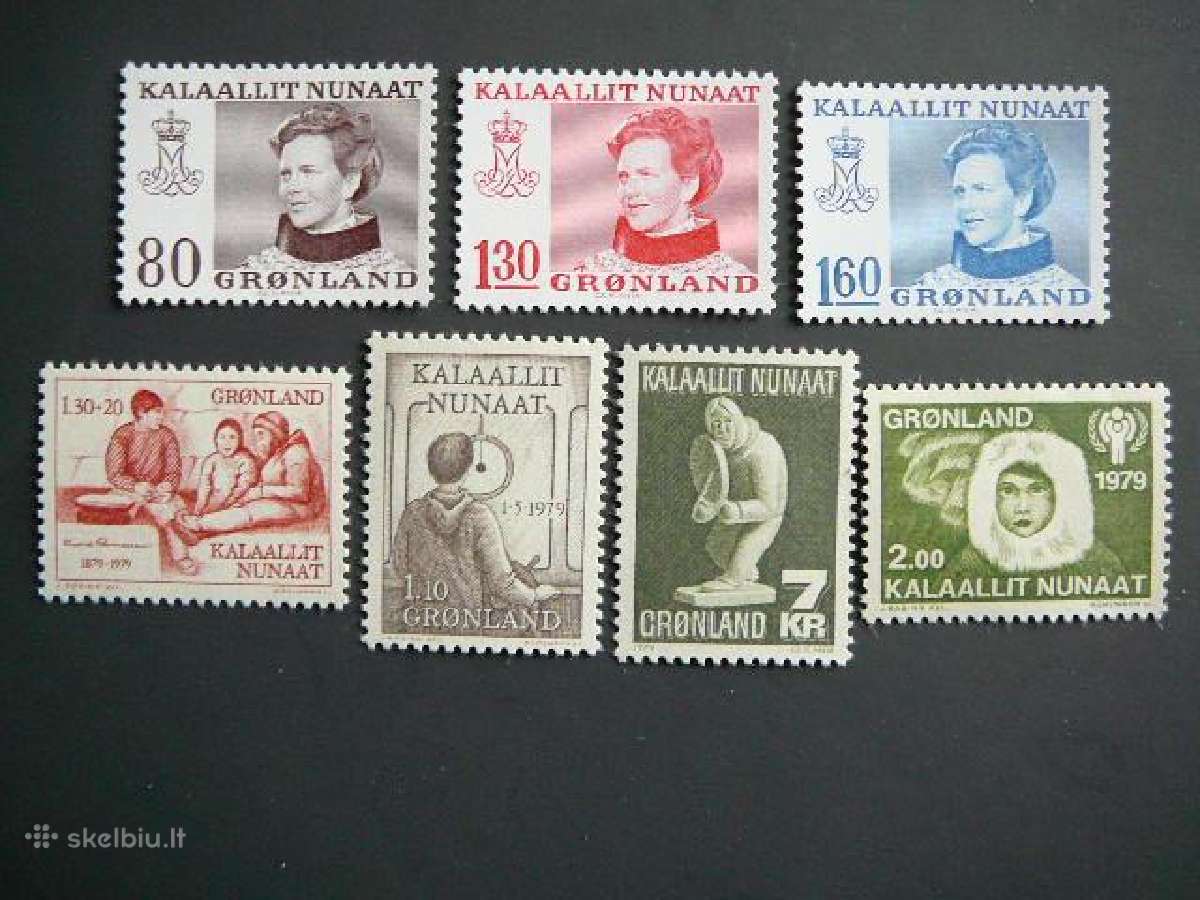 Karaliene Daile Grenlandija 1979 is112