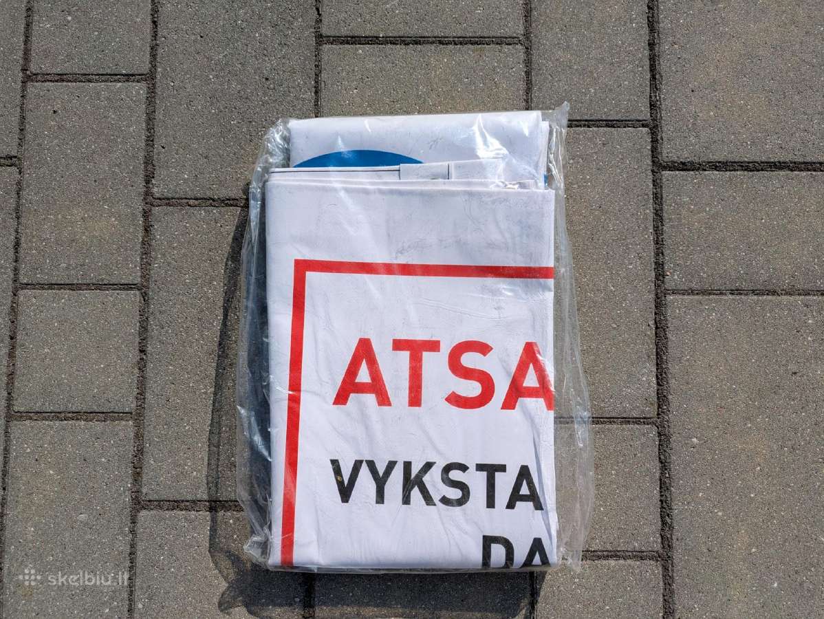 Darbų saugos tentas - nuotraukos Nr. 2