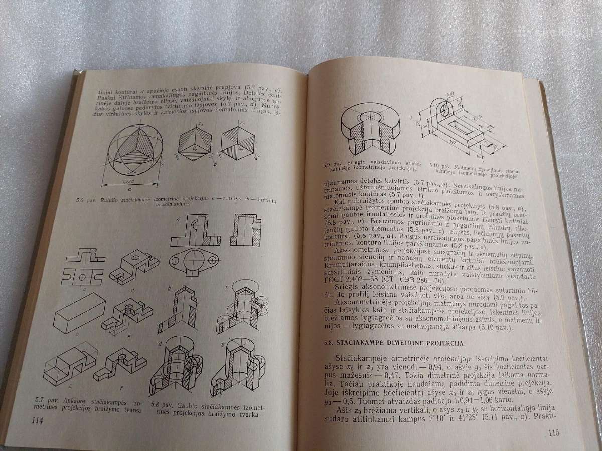 Mašinų braižyba - nuotraukos Nr. 4