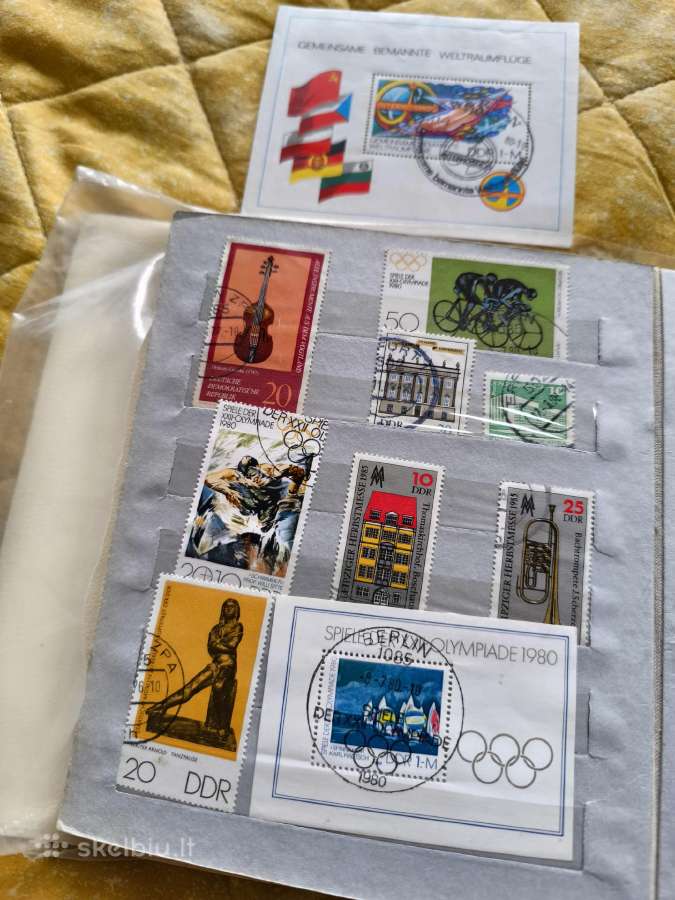 Įvairūs tarybinių laikų pašto ženklai - nuotraukos Nr. 9